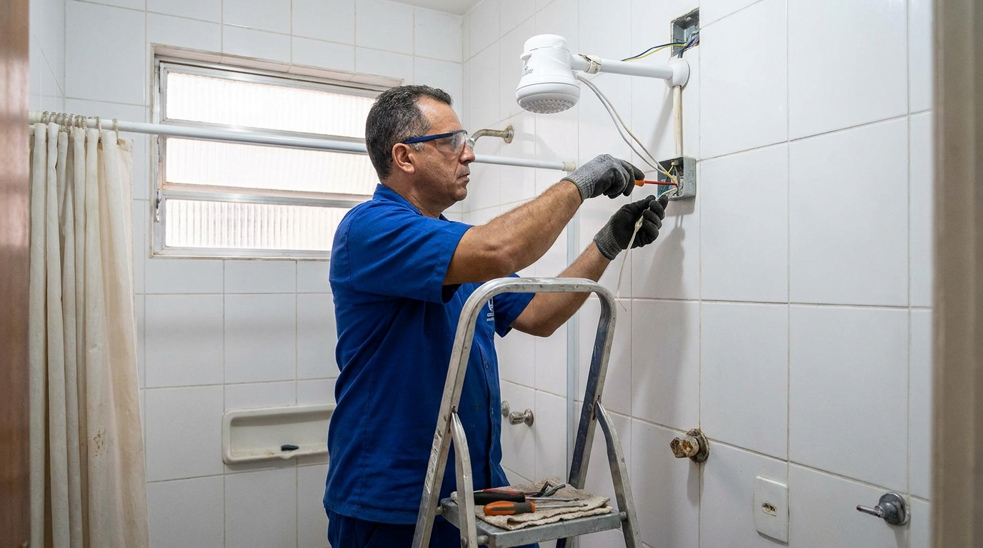 Instalação de Chuveiro Elétrico perto de mim em Vila Velha‑ES