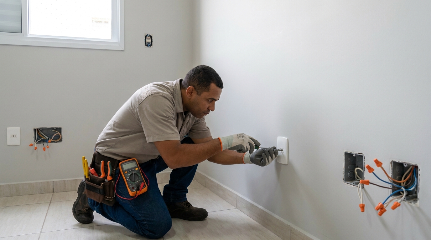 Instalação de Tomada e Interruptor perto de mim em Vila Velha‑ES